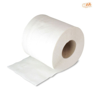 Toilettenpapier 2-lagig, weiß