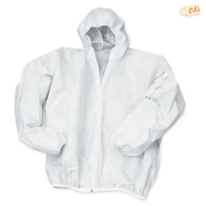 Lackier- und Malerjacke, grau