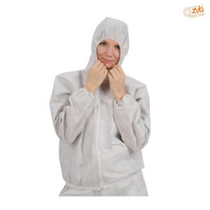 Lackier- und Malerjacke, grau