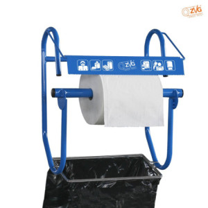 Wandhalter, Metall blau