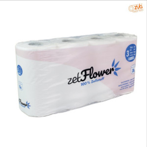 Toilettenpapier 3-lagig, hochweiß