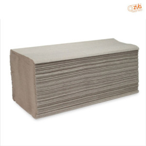 Handtuch V-Falz, 1-lagig, natur