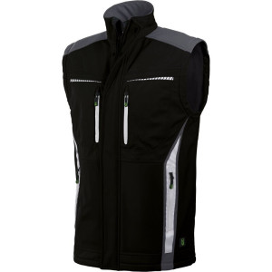 LeibwächterSoft. Bodywarmer sw/gr