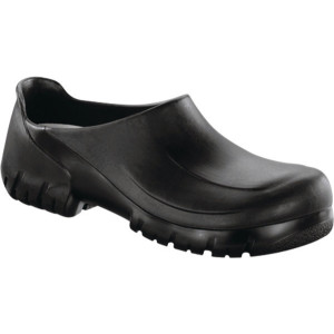 Alpro  A 640  PU Clogs mit Stahlkappe Schwarz