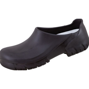 Alpro  A 630  PU Clogs ohne Stahlkappe Schwarz