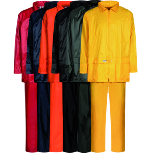 Regenset mit Jacke und Hose in Polyesterqualität - Navy