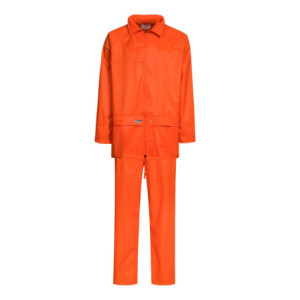 Regenset mit Jacke und Hose in Polyesterqualität - Hi-Vis Orange