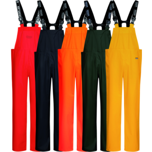 Regenlatzhose in PU-Qualität - Hi-Vis Orange