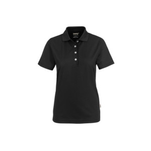 HAKRO Damen Poloshirt COOLMAX® - schwarz