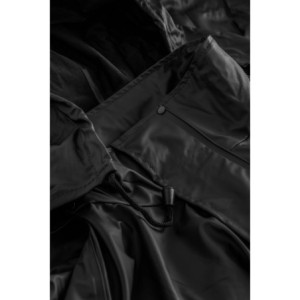 Regenjacke in PU-Qualität - Schwarz
