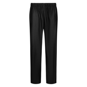 Recycelte Regenhose in PU-Qualität - Schwarz