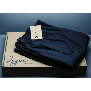 Recycelte Regenhose in PU-Qualität - Schwarz