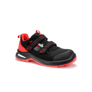 ELTEN Sicherheitssandale NEAL XXFIT Compo black-red Easy ESD S1PS Typ 2