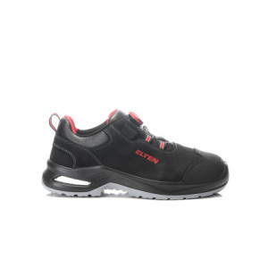 ELTEN Sicherheitshalbschuh TERRY XXFIT BOA® black-red Low ESD S3S Typ 2