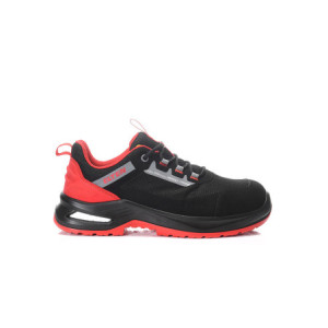 ELTEN Sicherheitshalbschuh NEAL XXFIT Compo black-red Low ESD S1PS Typ 2