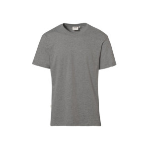 HAKRO T-Shirt Classic - grau meliert