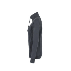 HAKRO Damen Sweatjacke Premium - anthrazit