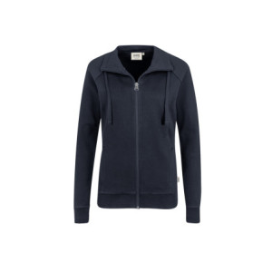 HAKRO Damen Sweatjacke Premium - tinte