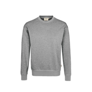 HAKRO Sweatshirt MIKRALINAR® - grau meliert