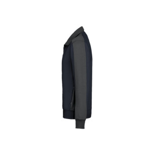 HAKRO Sweatjacke Contrast MIKRALINAR® - tinte/anthrazit