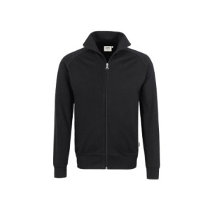HAKRO Sweatjacke Premium - schwarz