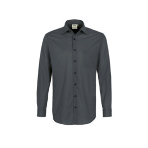 HAKRO Hemd MIKRALINAR® Comfort - anthrazit