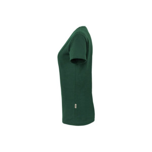 HAKRO Damen V-Shirt MIKRALINAR® - tanne