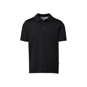 HAKRO COTTON TEC® Poloshirt - schwarz