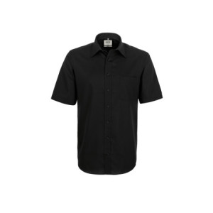 HAKRO 1/2-Arm Hemd Business Comfort - schwarz