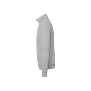 HAKRO Zip-Sweatshirt Premium - ash meliert