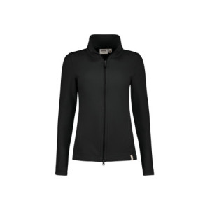 HAKRO Damen Fleecejacke ECO - schwarz