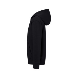 HAKRO Kinder Kapuzen-Sweatjacke Bio-Baumwolle - schwarz