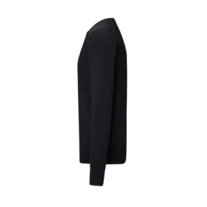 HAKRO Pullover Premium-Baumwolle - schwarz